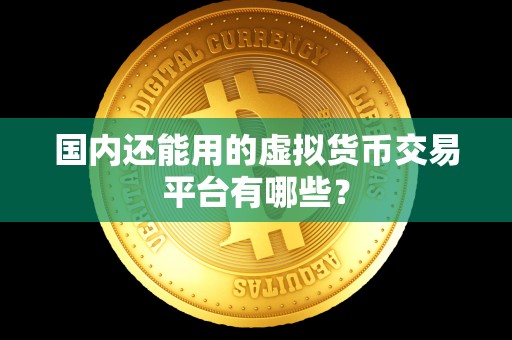 国内还能用的虚拟货币交易平台有哪些？