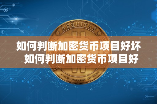 如何判断加密货币项目好坏  如何判断加密货币项目好坏及如何判断加密货币项目好坏呢