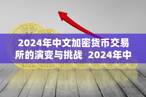 2024年中文加密货币交易所的演变与挑战  2024年中文加密货币交易所的演变与挑战