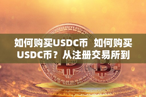 如何购买USDC币  如何购买USDC币？从注册交易所到存储USDC，一步步教你操作