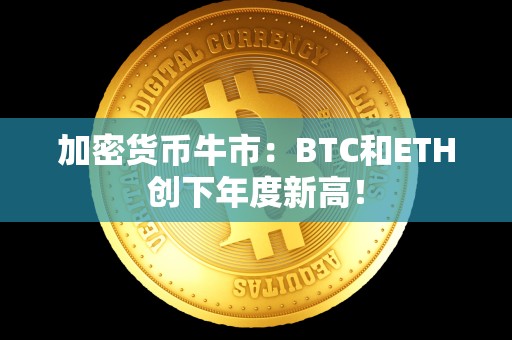 加密货币牛市：BTC和ETH创下年度新高！