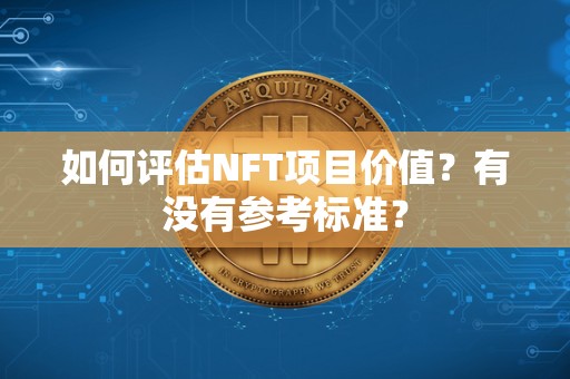 如何评估NFT项目价值？有没有参考标准？