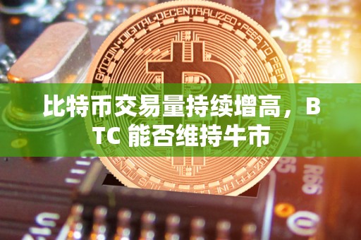 比特币交易量持续增高，BTC 能否维持牛市