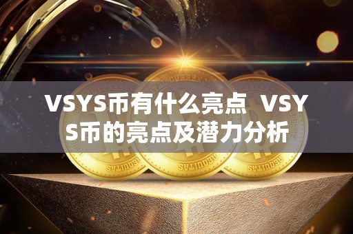 VSYS币有什么亮点  VSYS币的亮点及潜力分析