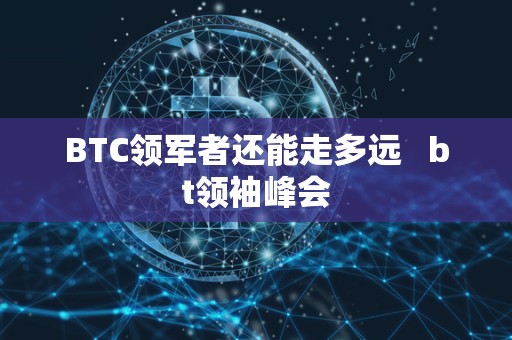 BTC领军者还能走多远   bt领袖峰会