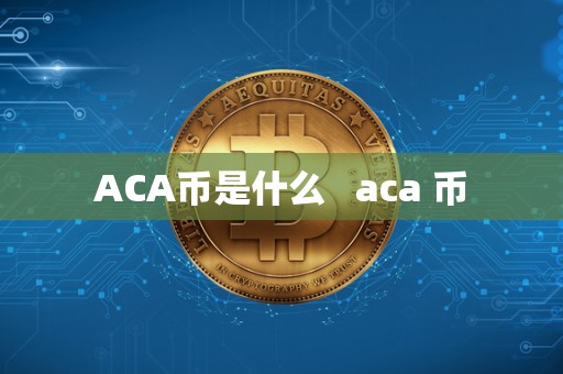 ACA币是什么   aca 币