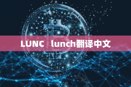 LUNC   lunch翻译中文